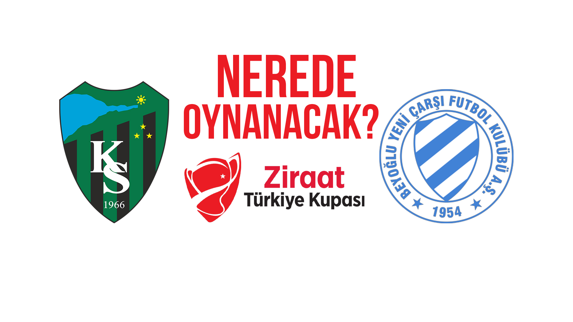 Kocaelispor, Beyoğlu Yeni Çarşı ile nerede oynayacak? Belli oldu!