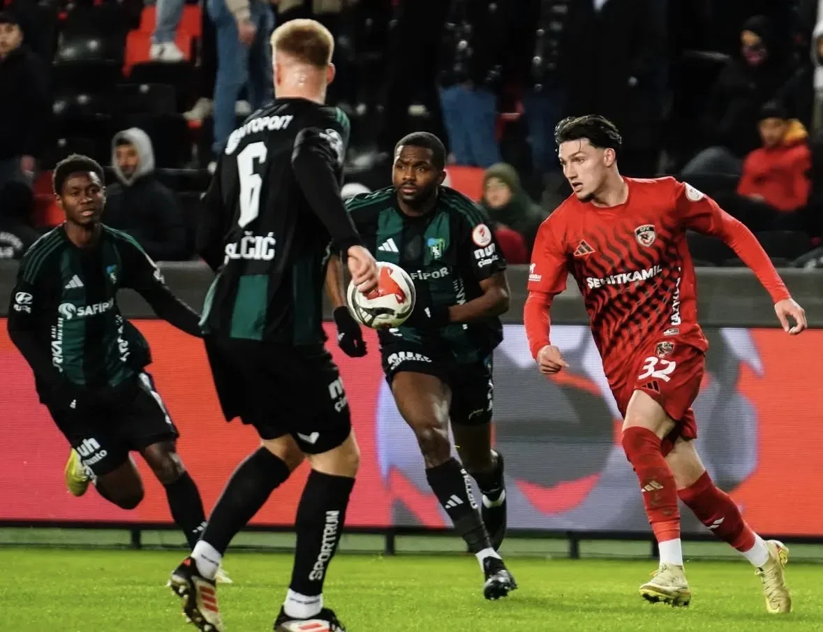 Kocaelispor, Gaziantep’te mağlup