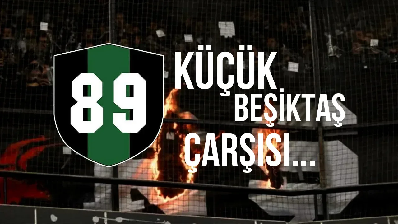 Hodri Meydan'dan sert cevap: Küçük Beşiktaş çarşısı.