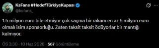 Konyaspor taraftarları sponsorlukta Kocaelispor'u örnek gösterdi