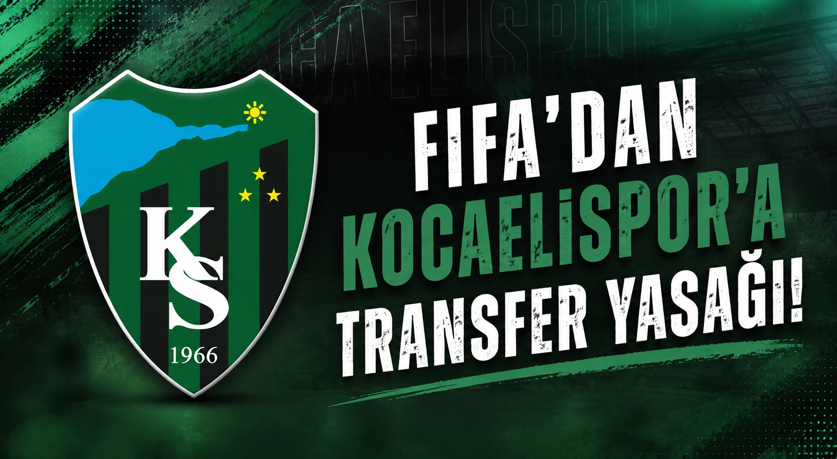 FIFA’dan Kocaelispor’a bir transfer yasağı daha
